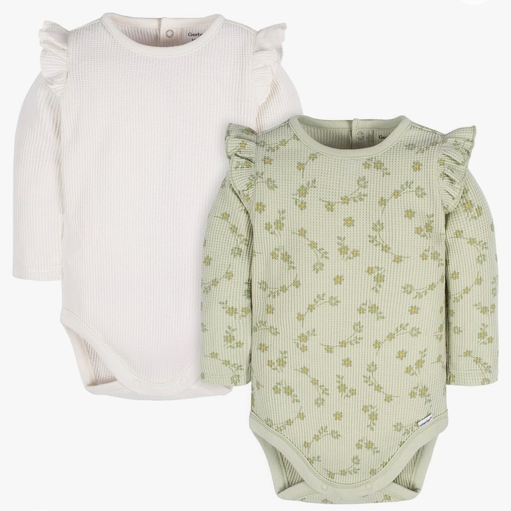 Gerber Ruffle Sleeve Onesie